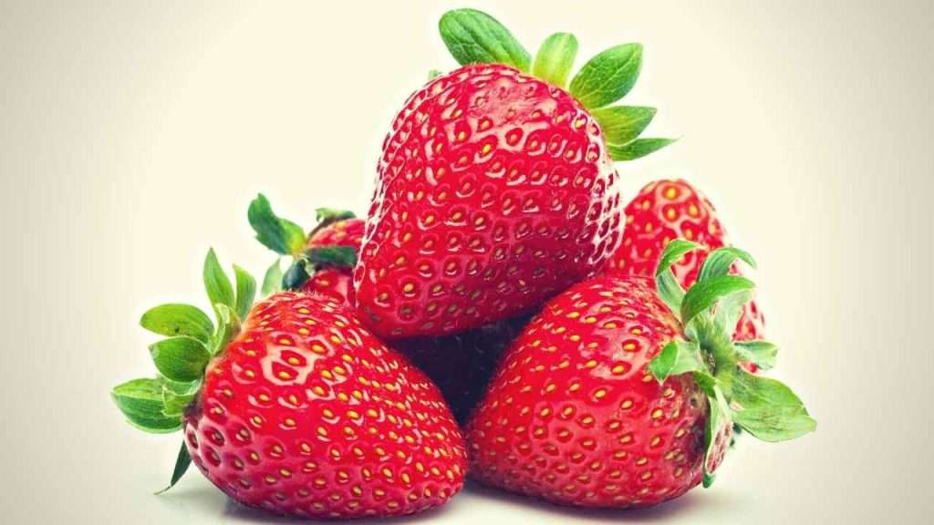 Fruits With Seeds Outside - Strawberry