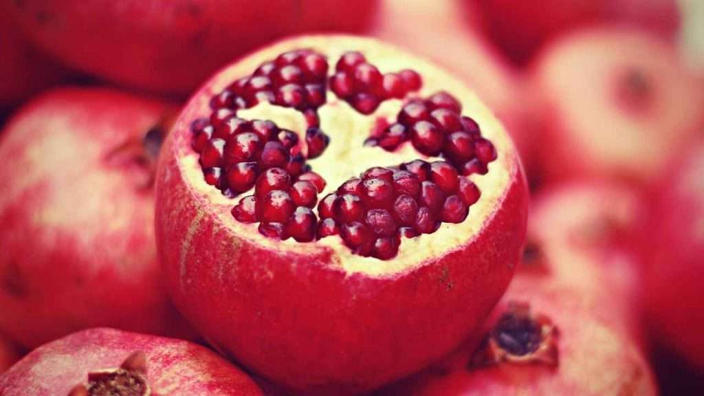 Fruits With Seeds - Pomegranates