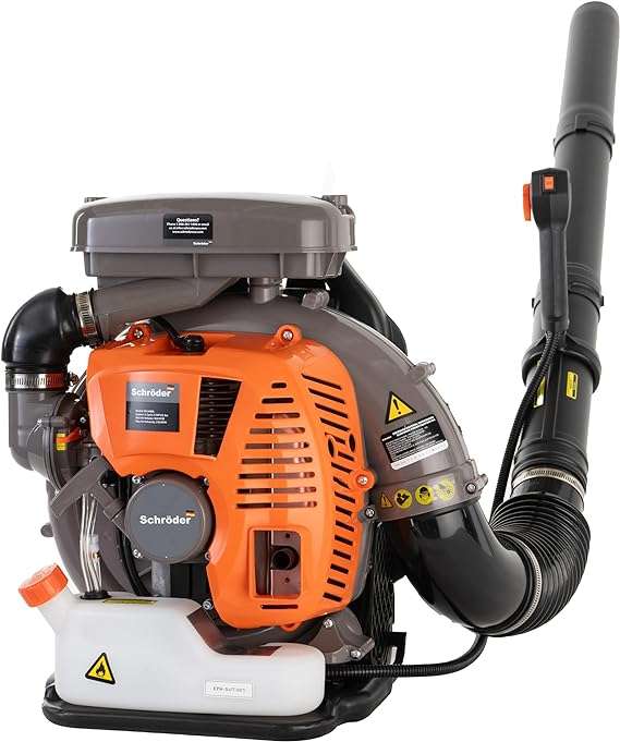 Best Leaf Blowers For Large Yards: 9 Top-Rated Options 7 Schröder Backpack Gas Backpack Leaf Blower
